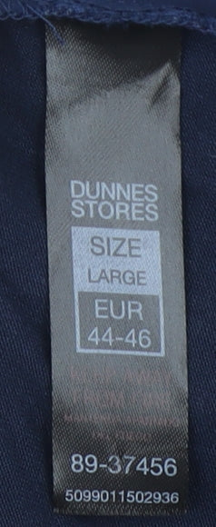 Womens UK Size 16 Dunnes Blue Basic Blouse