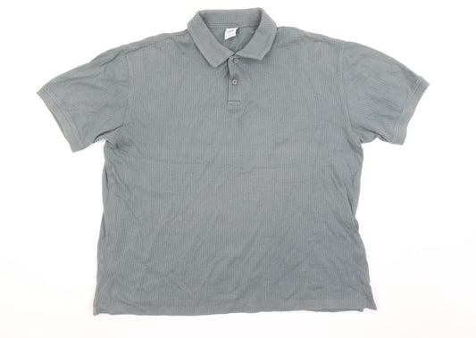 Mens UK Size L Zara Cotton Polo Shirt