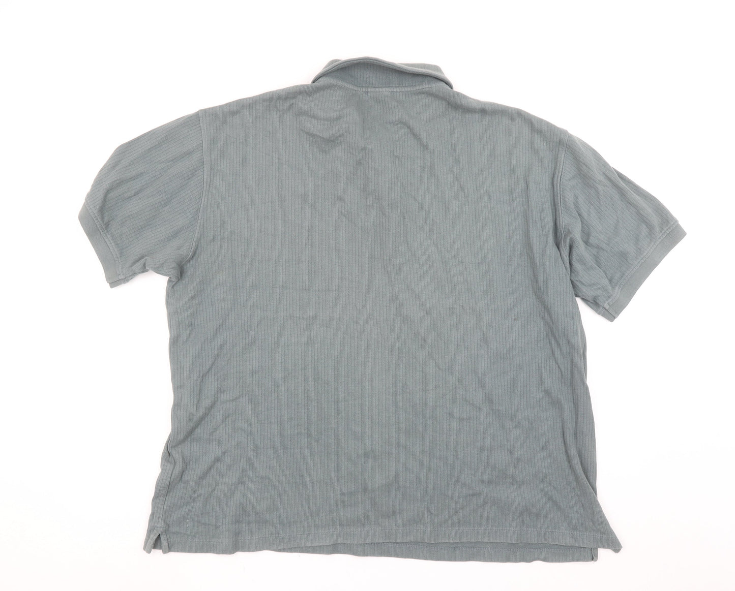 Mens UK Size L Zara Cotton Polo Shirt