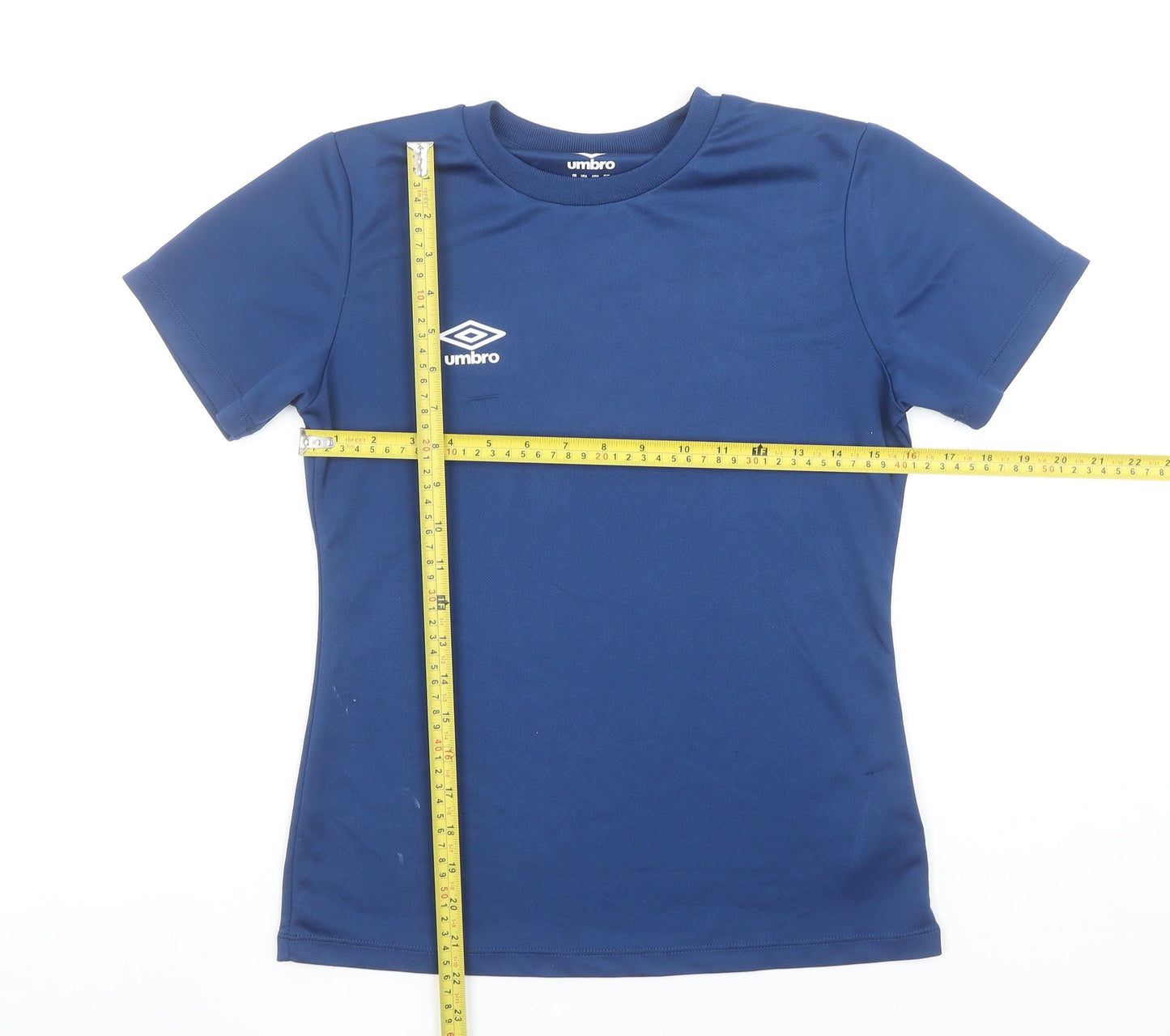 Mens UK Size S Umbro Blue FootballGym & TrainingRunning & Jogging T-Shirt