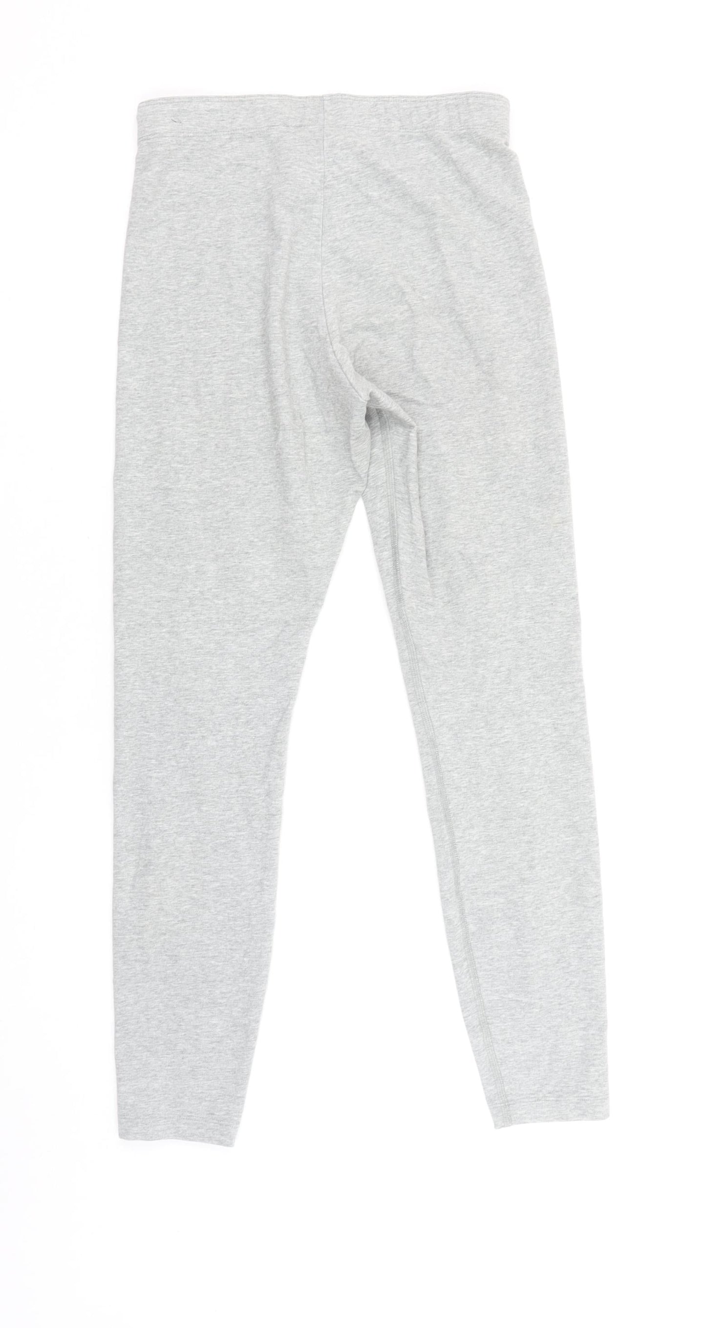 Nike Women Grey Slim Fit Activewear Leggings Size M