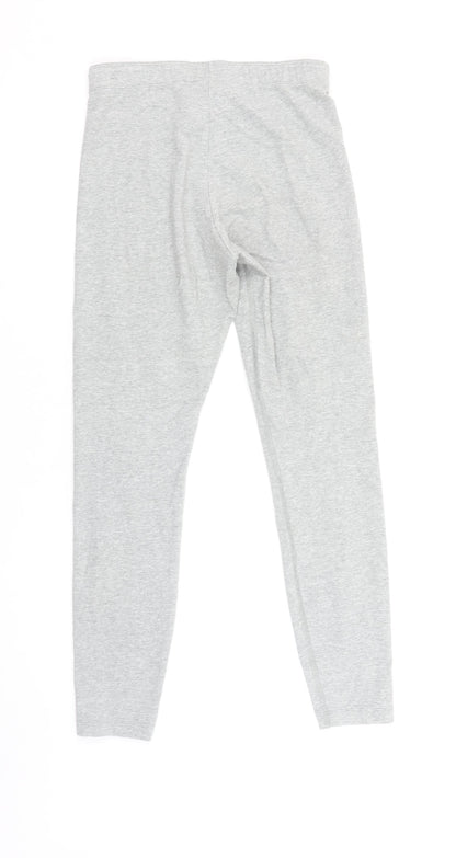 Nike Women Grey Slim Fit Activewear Leggings Size M