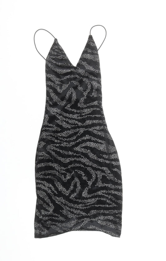 Womens UK Size XS H&M Bodycon Dress
