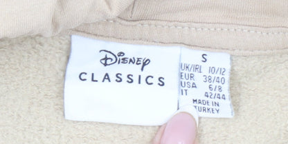 Womens UK Size S Disney Beige Pullover Hoodie