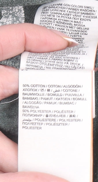 Superdry Men's Green XS Vintage Graphic Crew Neck Slim Fit T-Shirt