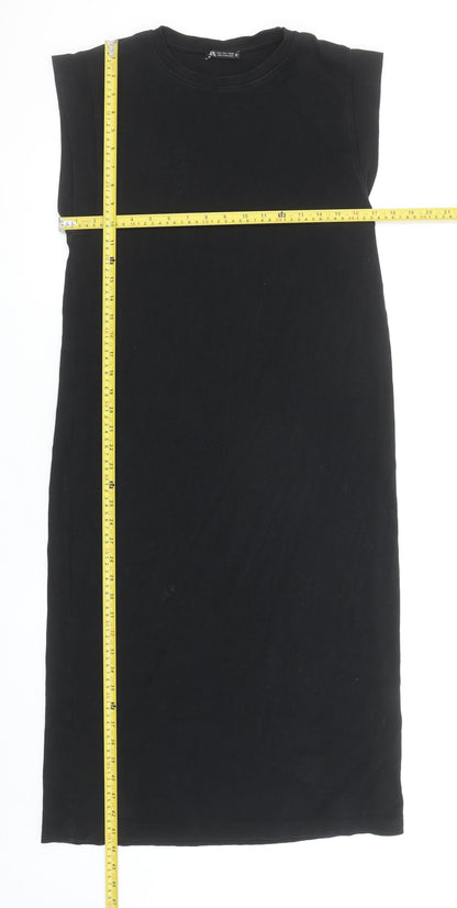 Womens UK Size 8 Zara T-Shirt Dress