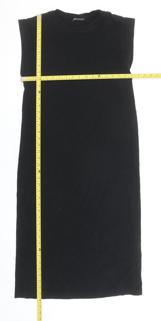 Womens UK Size 8 Zara T-Shirt Dress