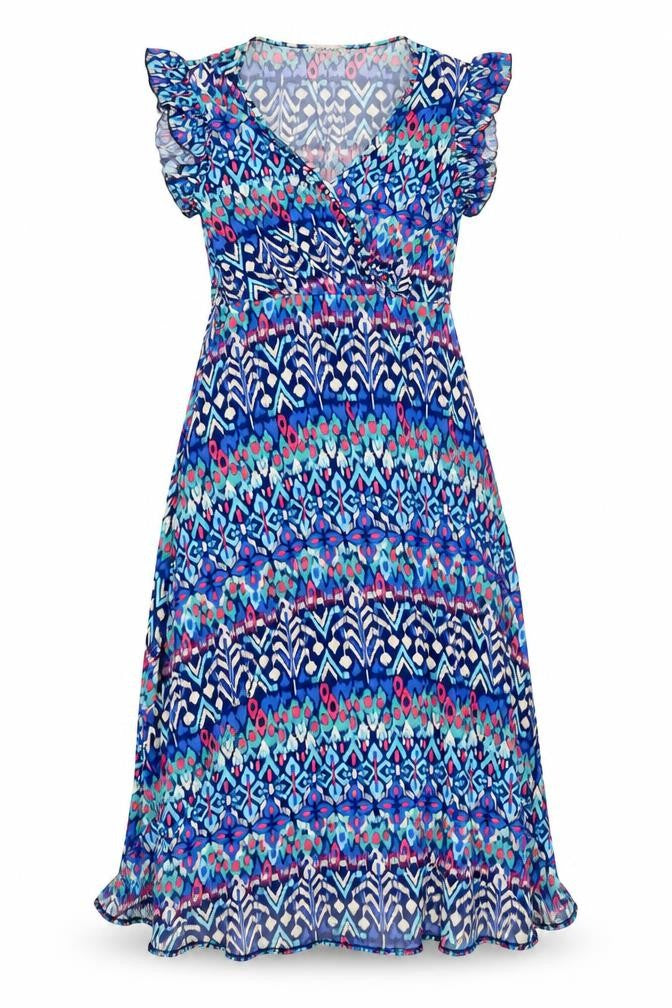 Womens UK Size 6 Zapara Fit & Flare Dress