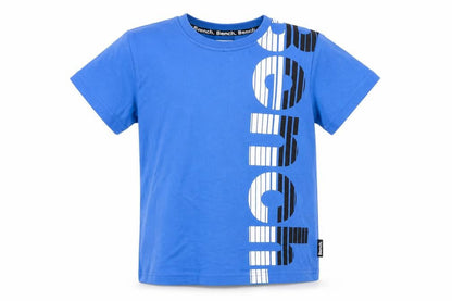 Boys UK Size 5-6 Years Bench Blue Basic T-Shirt