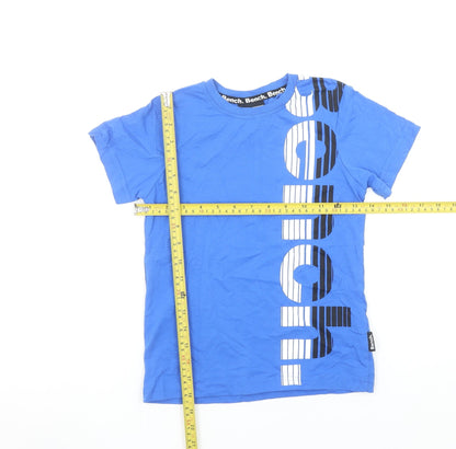Boys UK Size 5-6 Years Bench Blue Basic T-Shirt