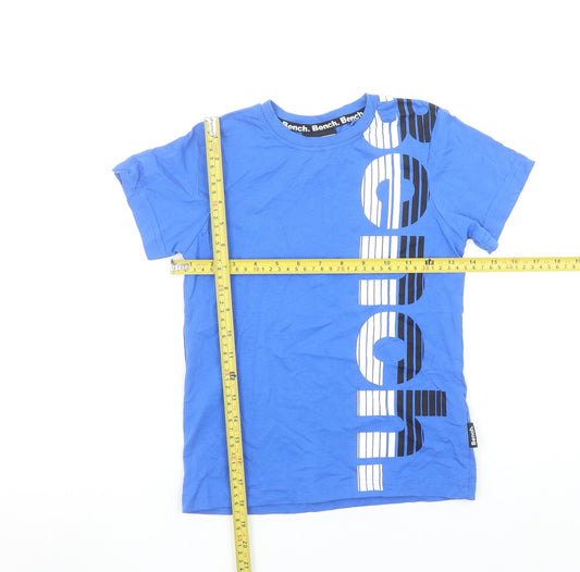 Boys UK Size 5-6 Years Bench Blue Basic T-Shirt