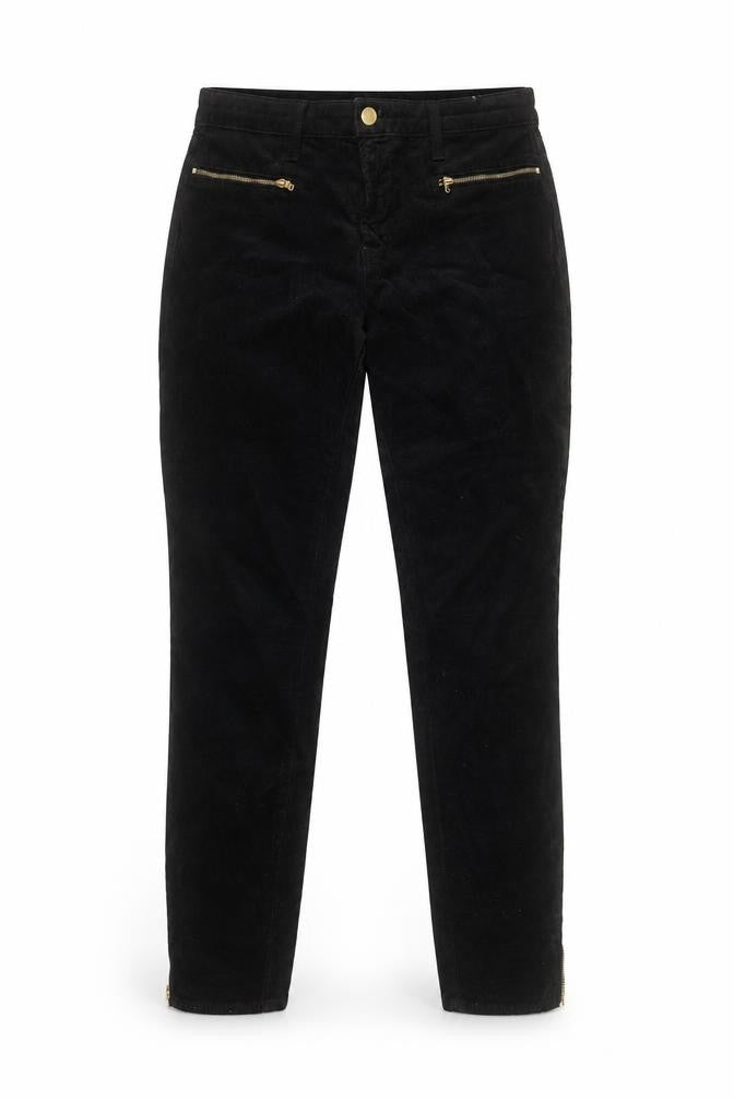 Womens UK Size 27 J Brand Slim Fit Casual Workwear Black Trousers