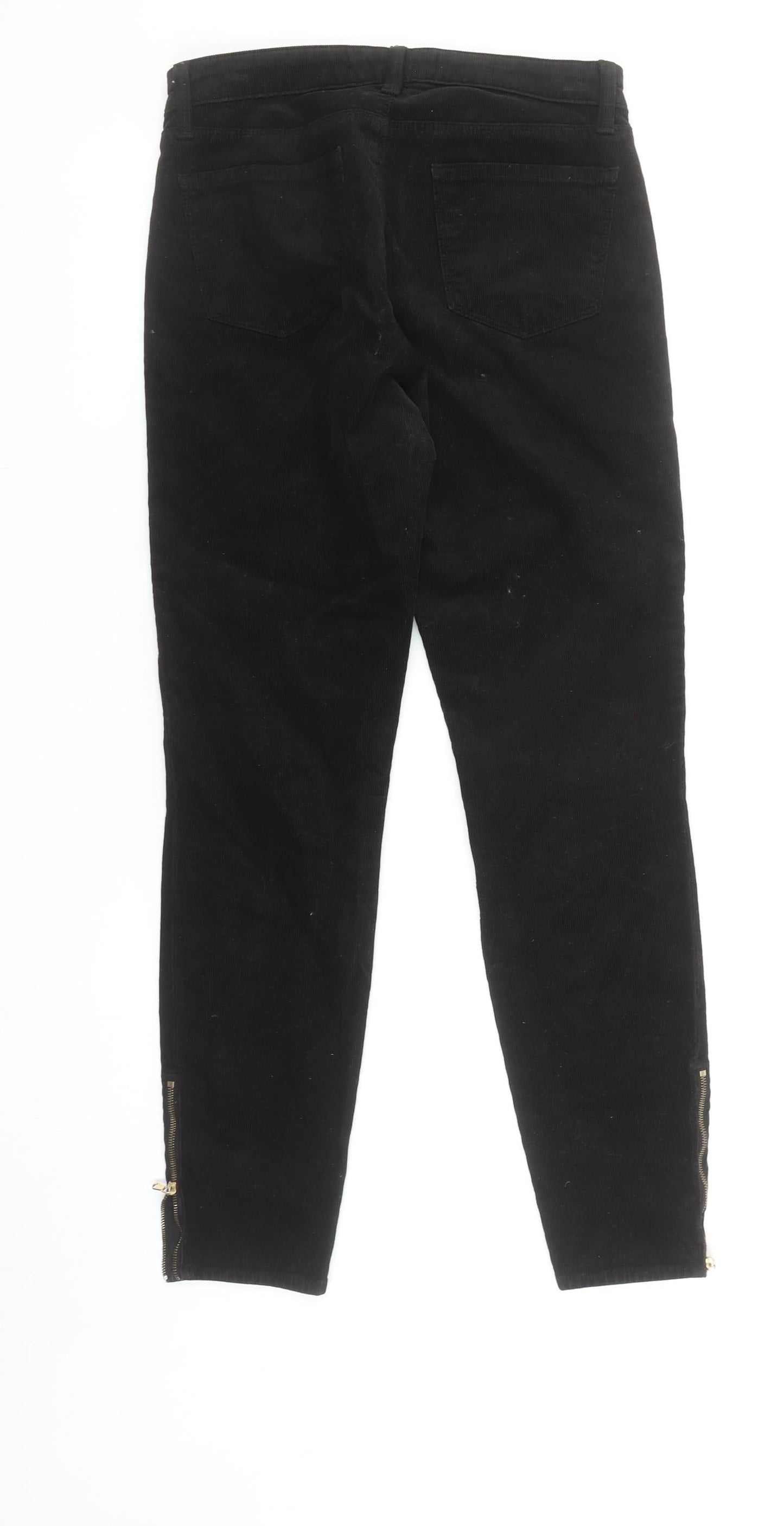 J Brand Womens Black Corduroy Skinny Trousers 27