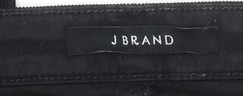 J Brand Womens Black Corduroy Skinny Trousers 27