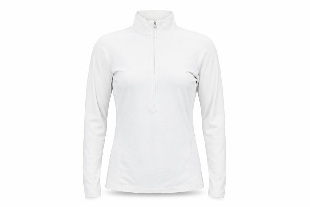 Womens UK Size XS Under armour White Pullover Sweatshirt
