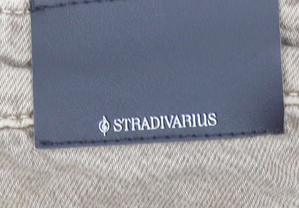 Womens UK Size 8 Stradivarius Cargo Twill Skirt