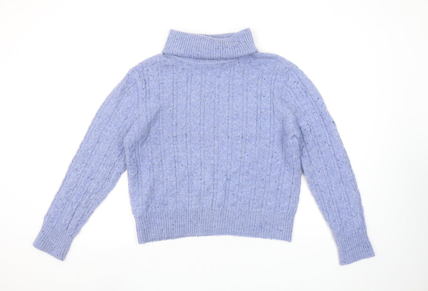 Womens UK Size 12 MNG Purple Pullover Jumper