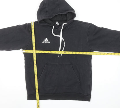 Womens UK Size S adidas Black Pullover Hoodie