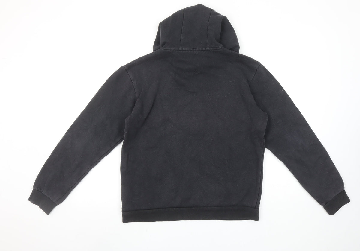 Womens UK Size S adidas Black Pullover Hoodie