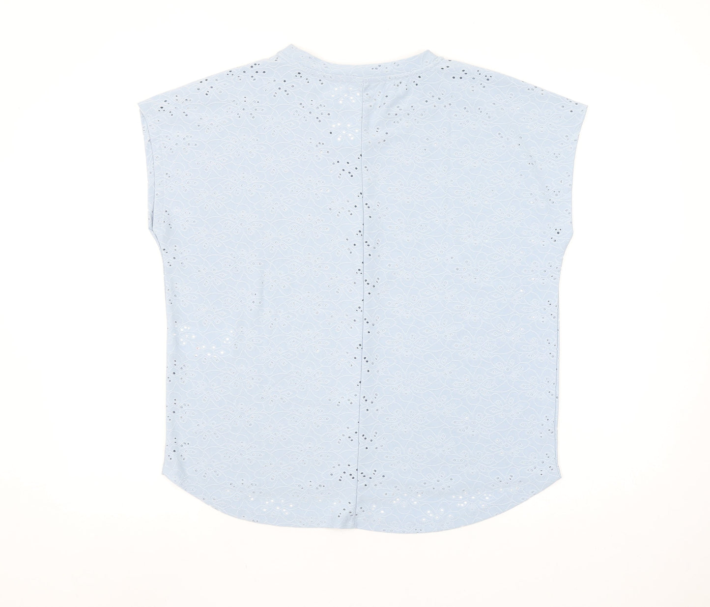 Womens UK Size M Only Blue Basic Blouse