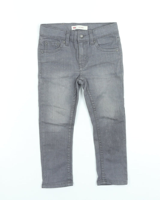Girls UK Size 3 Years Levi's Slim Fit Skinny Jeans