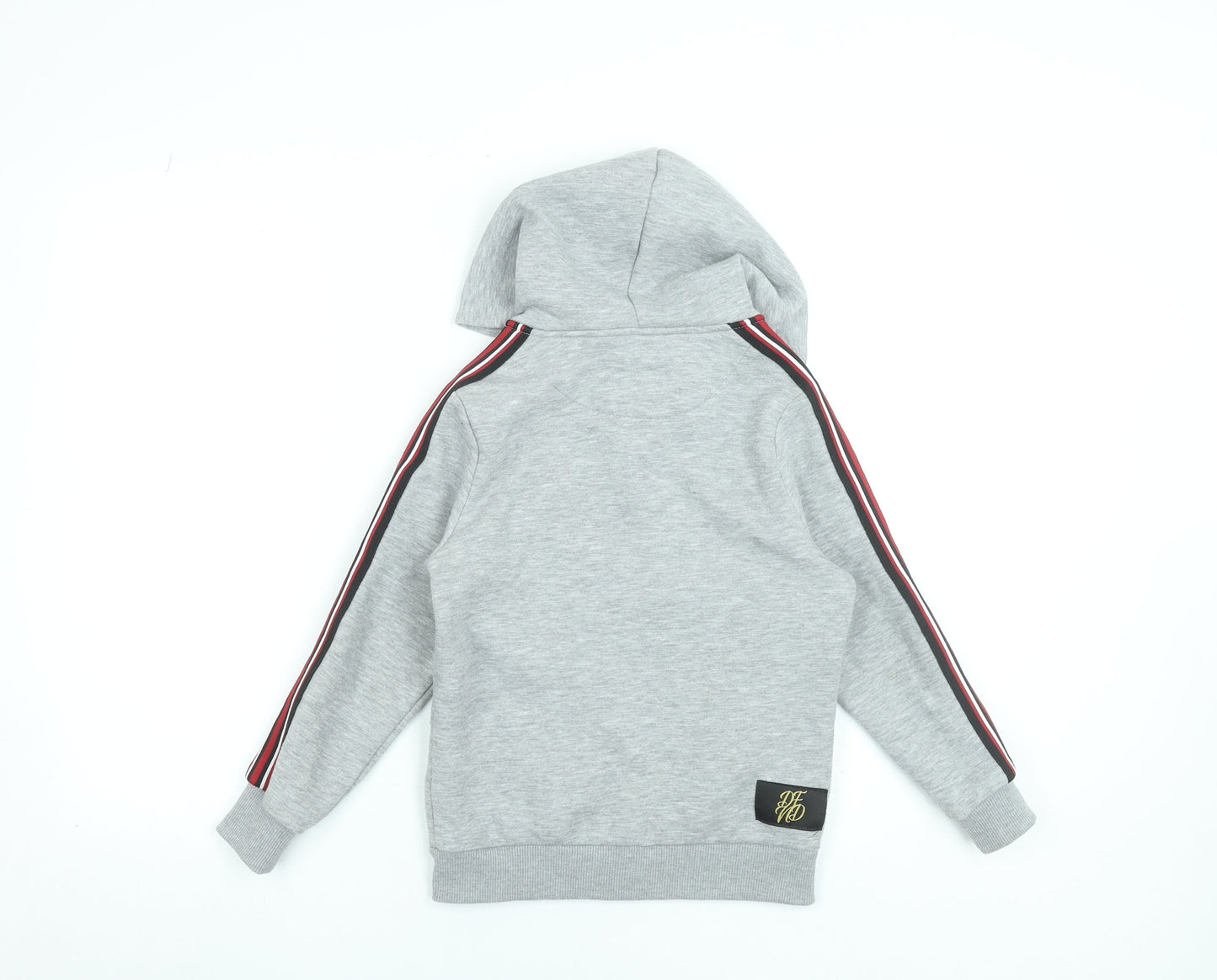 Boys UK Size 9-10 Years DFND Grey Full Zip Hoodie