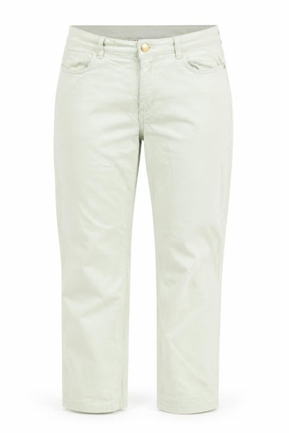 Womens UK Size 10 F&F Regular Fit Straight Beige Jeans