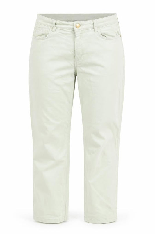 Womens UK Size 10 F&F Regular Fit Straight Beige Jeans