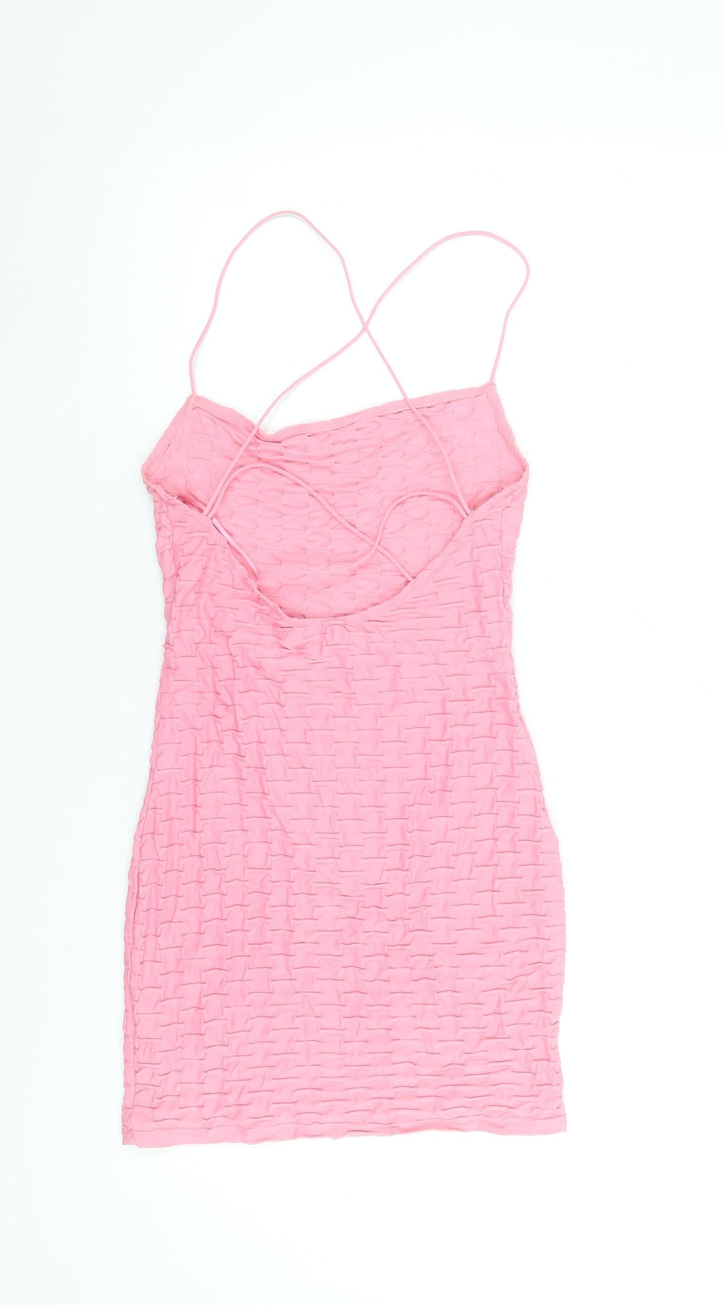 Womens UK Size S Bershka Bodycon Dress