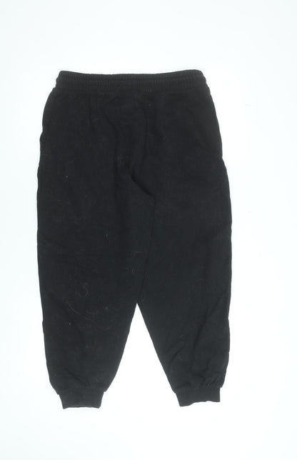 Womens UK Size 10 Everlast Regular Fit Jogger Black Trousers
