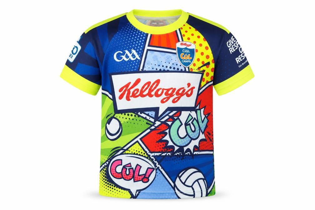 McKeever Boys Multicoloured Football Graphic Jersey T-Shirt Size 2 Years