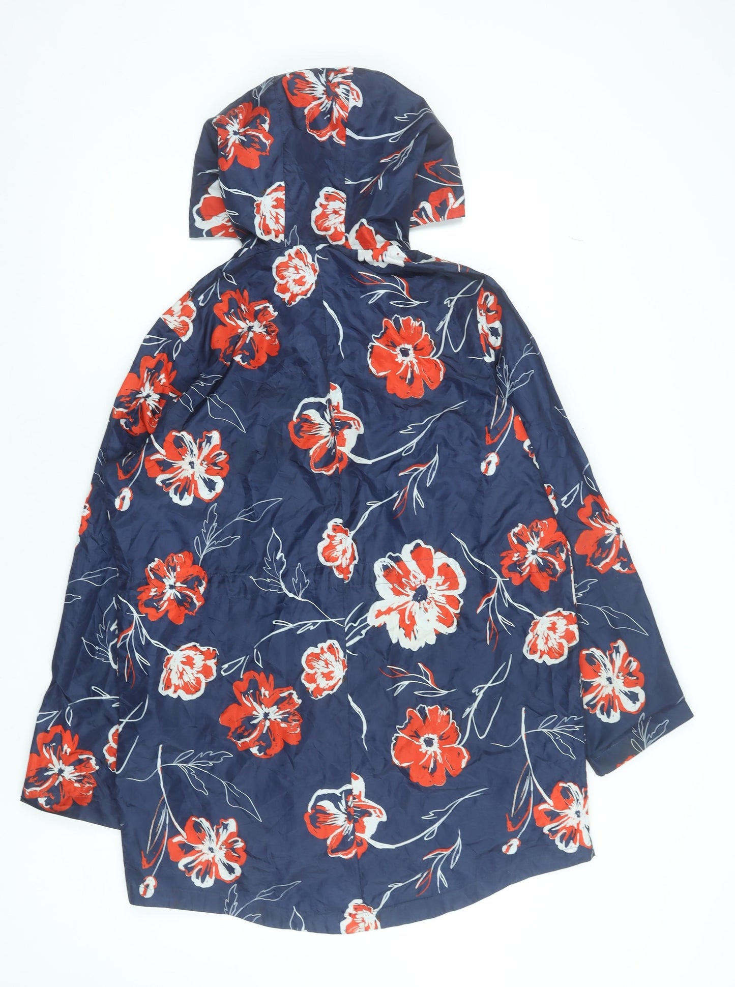 Womens UK Size M Savida for Dunnes Stores Blue Rain Coat