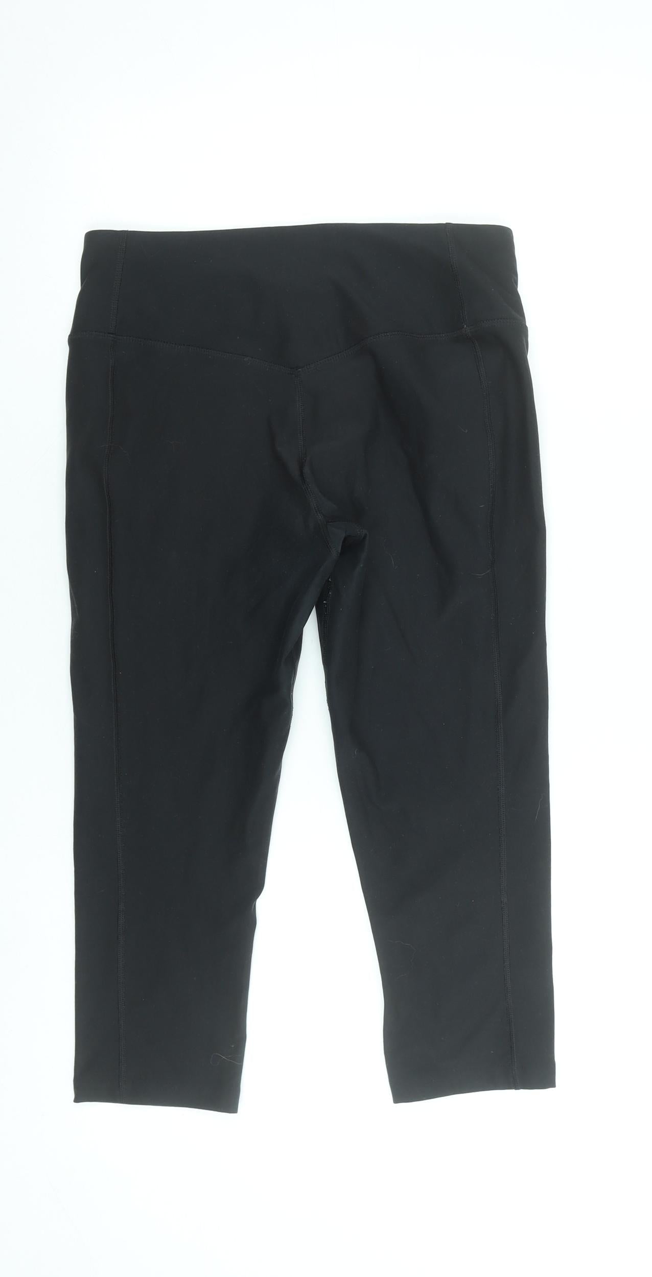 Nike Women's Black Dri-FIT Capri Leggings Size S Activewear