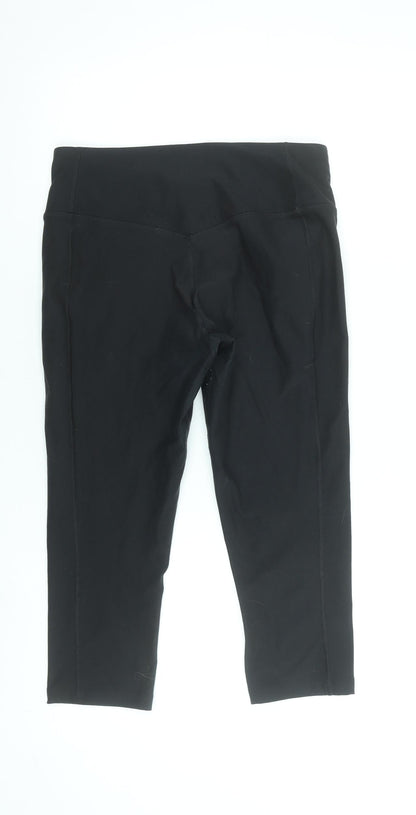 Nike Women's Black Dri-FIT Capri Leggings Size S Activewear
