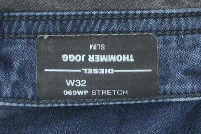 Diesel Thommer Jogg Slim Blue Men's Jeans W32 Straight Fit Denim