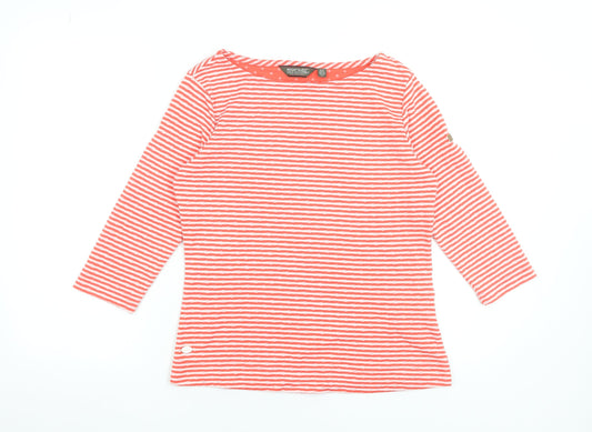 Womens UK Size 10 Regatta Red Basic T-Shirt