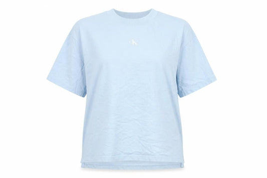 Womens UK Size S Calvin Klein Jeans Blue Basic T-Shirt