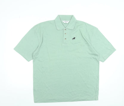 Mens UK Size L Paramour Sportif Polyester Blend Polo Shirt