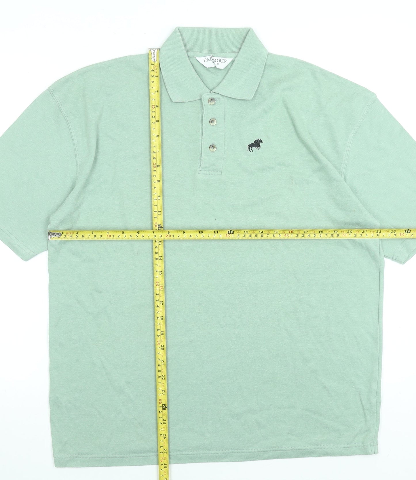 Mens UK Size L Paramour Sportif Polyester Blend Polo Shirt