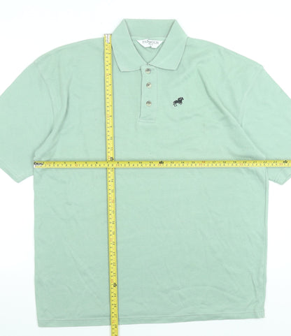 Mens UK Size L Paramour Sportif Polyester Blend Polo Shirt