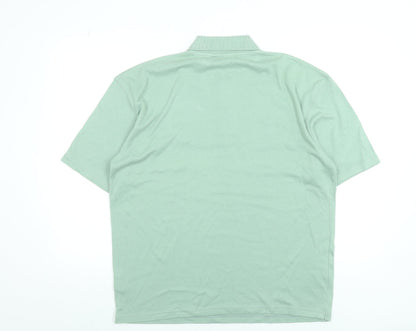 Mens UK Size L Paramour Sportif Polyester Blend Polo Shirt