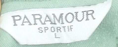 Mens UK Size L Paramour Sportif Polyester Blend Polo Shirt