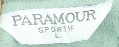 Mens UK Size L Paramour Sportif Polyester Blend Polo Shirt
