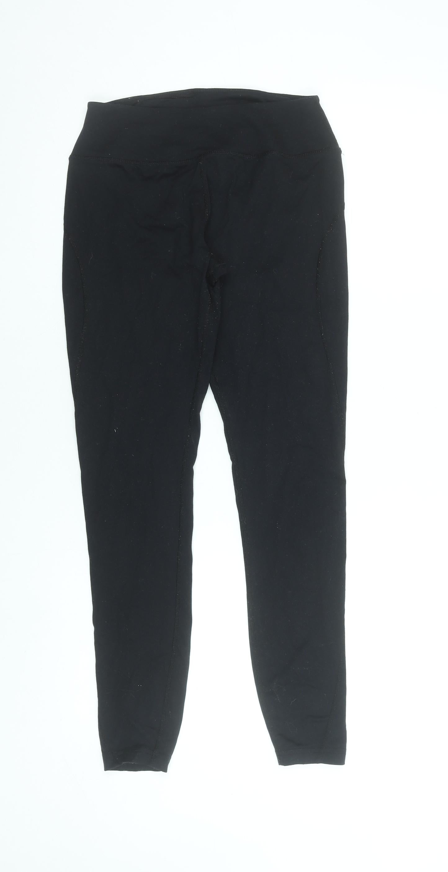 Womens UK Size M MP Slim Fit Leggings Black Leggings