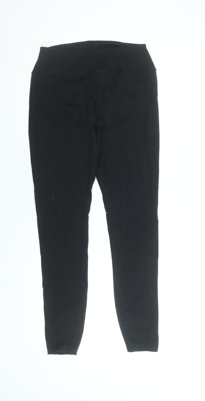 Womens UK Size M MP Slim Fit Leggings Black Leggings