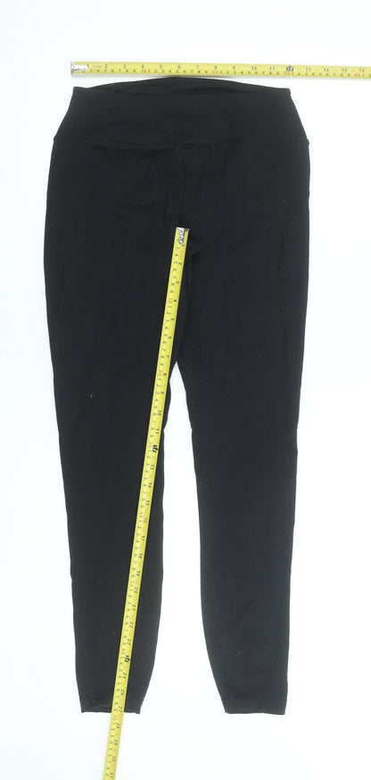 Womens UK Size M MP Slim Fit Leggings Black Leggings