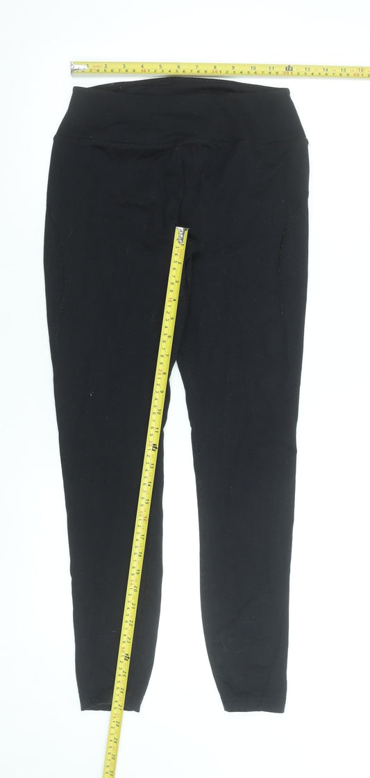 Womens UK Size M MP Slim Fit Leggings Black Leggings