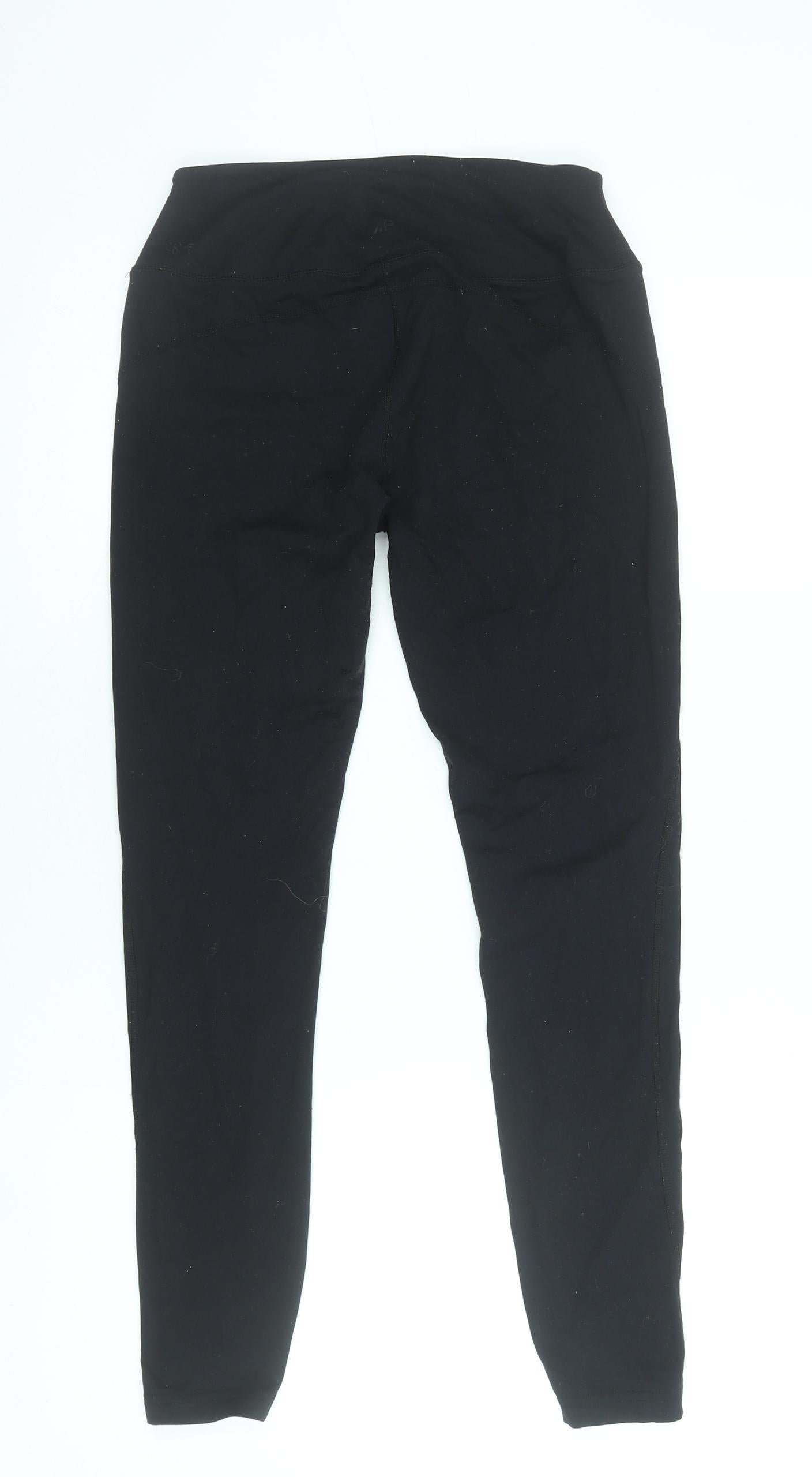 Womens UK Size M MP Slim Fit Leggings Black Leggings