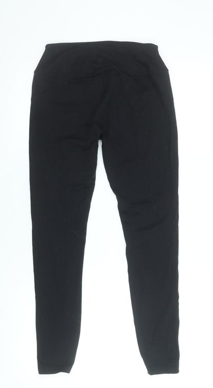 Womens UK Size M MP Slim Fit Leggings Black Leggings