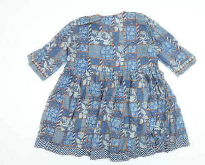 Womens UK Size 14 Generation Basic A-Line Dress